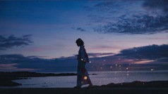花火を見ていた。
