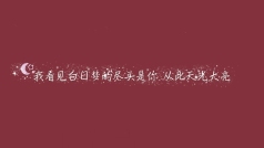 随缘「就是想不到标题嘛」
